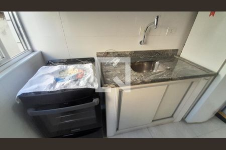 Cozinha de apartamento para alugar com 0 quarto, 31m² em Boqueirão, Praia Grande