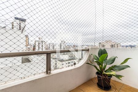 Varanda - Sala de apartamento à venda com 2 quartos, 110m² em Jardim Paulista, São Paulo