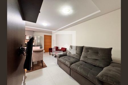 Sala de apartamento para alugar com 2 quartos, 67m² em Vila Homero Thon, Santo André