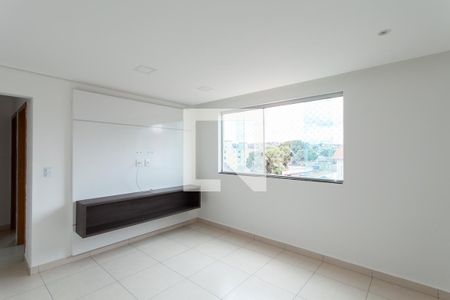 Sala de apartamento à venda com 3 quartos, 75m² em Letícia, Belo Horizonte