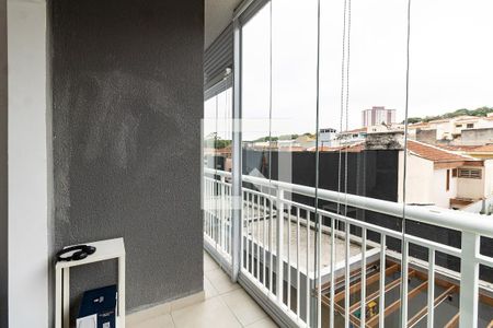 Varanda da Sala de apartamento para alugar com 2 quartos, 55m² em Vila Nancy, São Paulo