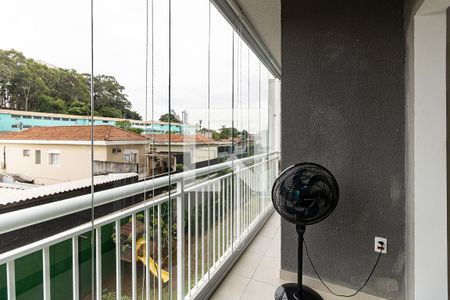 Varanda da Sala de apartamento para alugar com 2 quartos, 55m² em Vila Nancy, São Paulo