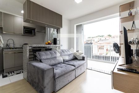 Sala de apartamento para alugar com 2 quartos, 55m² em Vila Nancy, São Paulo