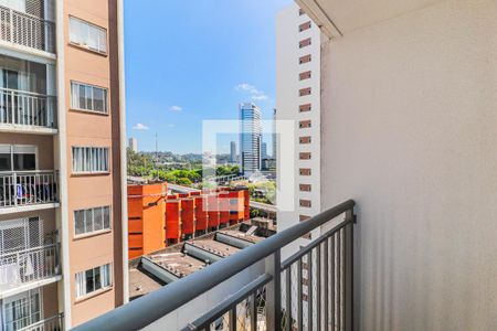 Varanda de apartamento à venda com 1 quarto, 28m² em Jardim Caravelas, São Paulo