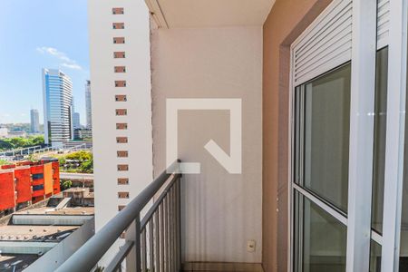 Varanda de apartamento à venda com 1 quarto, 28m² em Jardim Caravelas, São Paulo