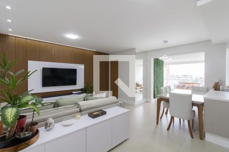 Sala de apartamento à venda com 3 quartos, 99m² em Vila Galvão, Guarulhos