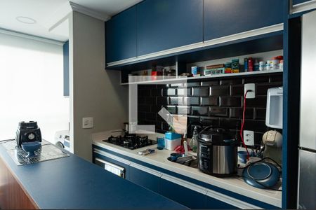 Cozinha de apartamento à venda com 2 quartos, 46m² em Parque Industrial Tomas Edson, São Paulo