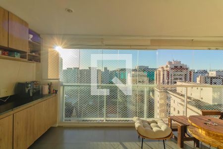 Varanda gourmet de apartamento à venda com 2 quartos, 53m² em Vila Guarani, São Paulo