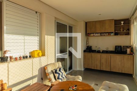 Varanda gourmet de apartamento à venda com 2 quartos, 53m² em Vila Guarani, São Paulo