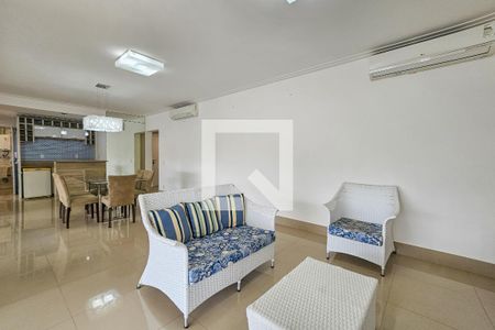 Sala de apartamento para alugar com 2 quartos, 158m² em Parque Enseada, Guarujá