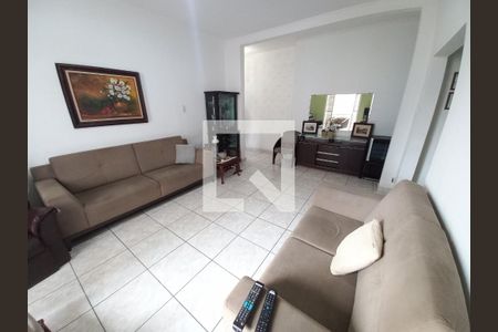 Sala de apartamento para alugar com 3 quartos, 130m² em Centro, São Vicente