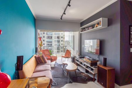 Sala de apartamento à venda com 3 quartos, 84m² em Vila Romana, São Paulo