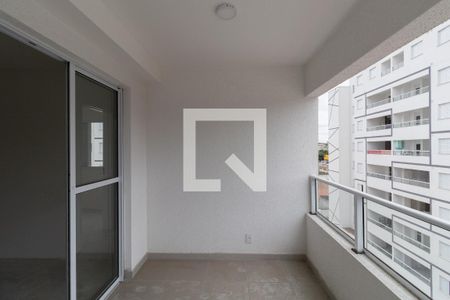 Varanda Sala de apartamento à venda com 2 quartos, 45m² em Vila Carmosina, São Paulo