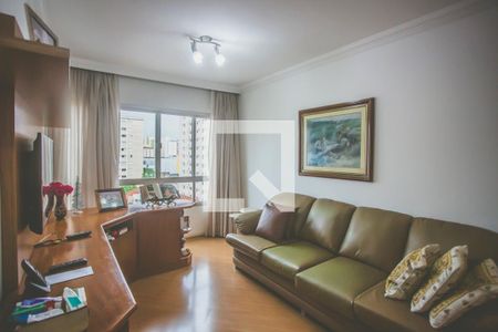 Sala de Estar de apartamento à venda com 2 quartos, 76m² em Mirandópolis, São Paulo