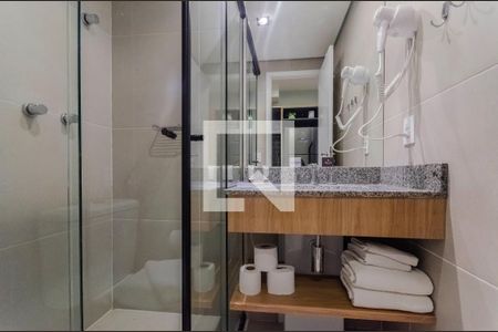 Banheiro de apartamento para alugar com 1 quarto, 38m² em Vila Mariana, São Paulo