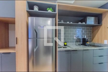 Cozinha de apartamento para alugar com 1 quarto, 38m² em Vila Mariana, São Paulo