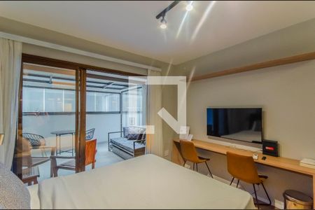 Sala/Quarto de apartamento para alugar com 1 quarto, 38m² em Vila Mariana, São Paulo