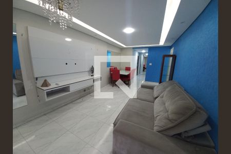 Sala de apartamento para alugar com 3 quartos, 105m² em Itararé, São Vicente