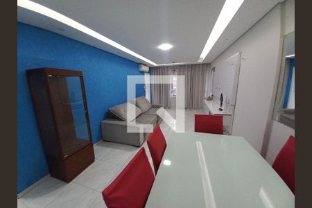 Sala de apartamento para alugar com 3 quartos, 105m² em Itararé, São Vicente