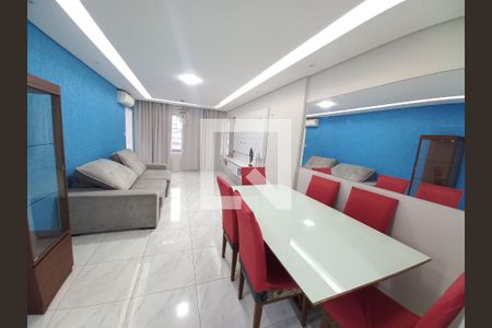 Sala de apartamento para alugar com 3 quartos, 105m² em Itararé, São Vicente