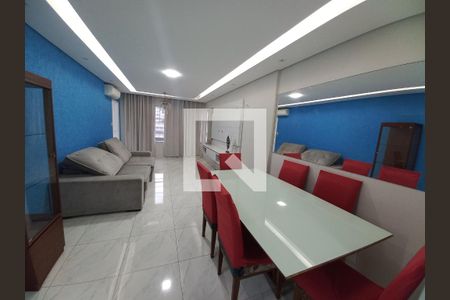 Sala de apartamento para alugar com 3 quartos, 105m² em Itararé, São Vicente