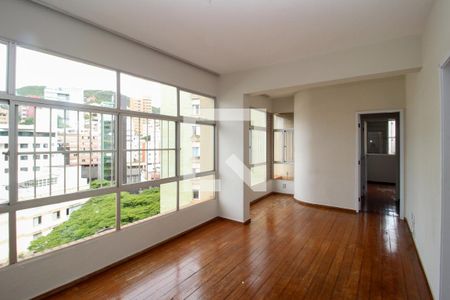 Sala de apartamento para alugar com 2 quartos, 70m² em Sion, Belo Horizonte