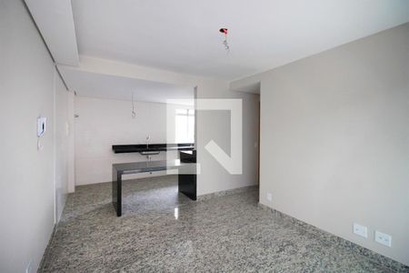 Sala de apartamento à venda com 2 quartos, 66m² em Anchieta, Belo Horizonte