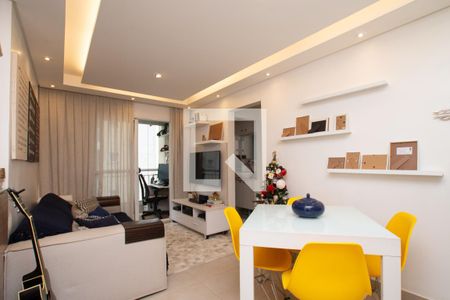 Sala de apartamento à venda com 2 quartos, 55m² em Gopouva, Guarulhos