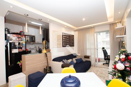 Sala de apartamento à venda com 2 quartos, 55m² em Gopouva, Guarulhos