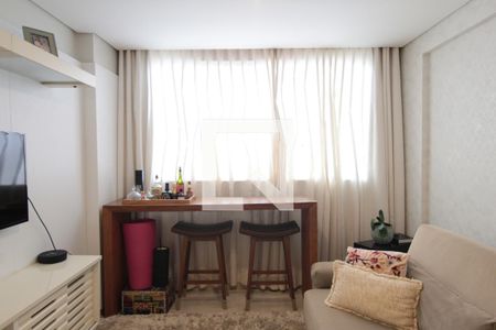 Sala de apartamento à venda com 3 quartos, 106m² em Castelo, Belo Horizonte