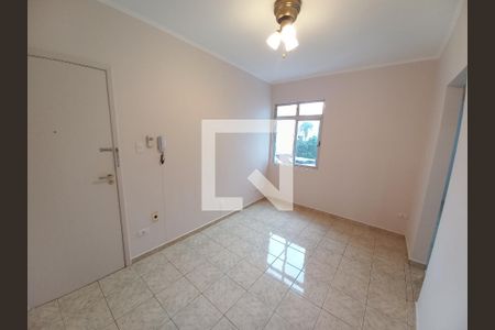 Sala de apartamento para alugar com 1 quarto, 48m² em Centro, São Vicente