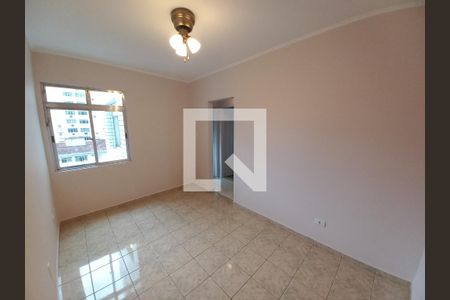 Sala de apartamento para alugar com 1 quarto, 48m² em Centro, São Vicente