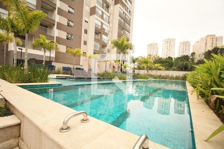 Área comum - Piscina de kitnet/studio para alugar com 1 quarto, 25m² em Vila Andrade, São Paulo