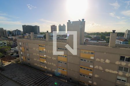 Vista da Sala de apartamento para alugar com 3 quartos, 89m² em Menino Deus, Porto Alegre