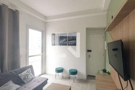 Sala de apartamento para alugar com 1 quarto, 30m² em Santa Cecilia, São Paulo