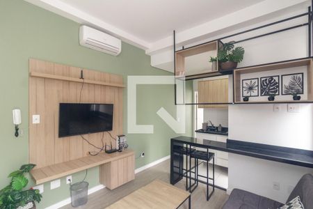 Sala de apartamento para alugar com 1 quarto, 30m² em Santa Cecilia, São Paulo