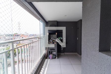 Varanda da Sala de apartamento à venda com 2 quartos, 56m² em Jardim Matarazzo, São Paulo