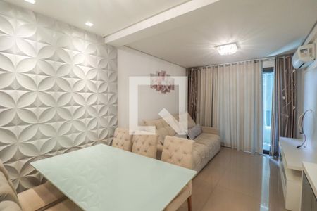 Sala de apartamento para alugar com 2 quartos, 80m² em Morro do Espelho, São Leopoldo