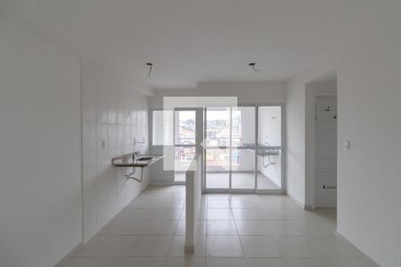 Sala e Cozinha de apartamento à venda com 2 quartos, 52m² em Burgo Paulista, São Paulo