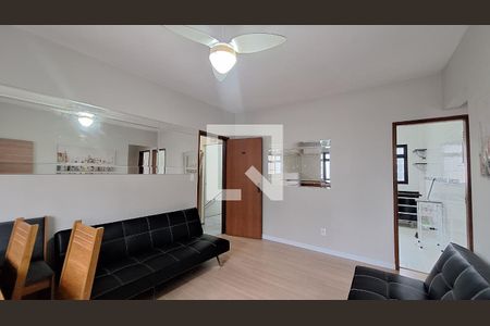 Sala de apartamento para alugar com 2 quartos, 45m² em Canto do Forte, Praia Grande