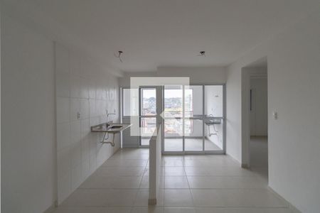 Sala e Cozinha de apartamento à venda com 2 quartos, 52m² em Burgo Paulista, São Paulo