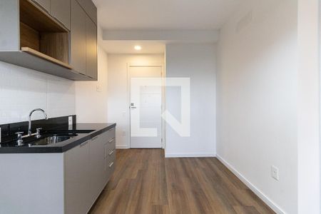 Cozinha de apartamento para alugar com 1 quarto, 32m² em Vila Gumercindo, São Paulo