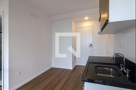 Sala - Cozinha Integrada de kitnet/studio para alugar com 1 quarto, 32m² em Vila Gumercindo, São Paulo