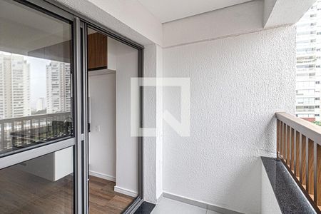 Varanda de kitnet/studio para alugar com 1 quarto, 32m² em Vila Gumercindo, São Paulo