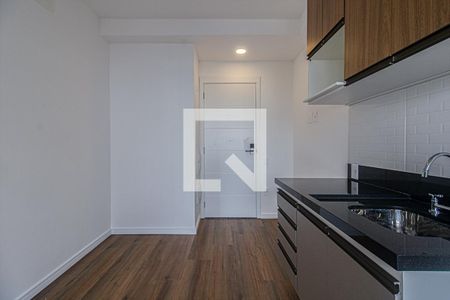 Sala - Cozinha Integrada de kitnet/studio para alugar com 1 quarto, 32m² em Vila Gumercindo, São Paulo