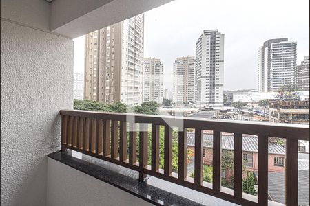 Varanda de kitnet/studio para alugar com 1 quarto, 32m² em Vila Gumercindo, São Paulo