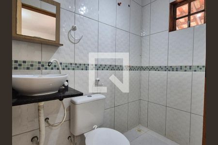 Banheiro do Quarto 1 de casa de condomínio para alugar com 2 quartos, 360m² em Vargem Grande, Rio de Janeiro