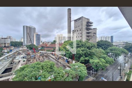 Vista da Sala de apartamento para alugar com 3 quartos, 118m² em Pompeia, São Paulo