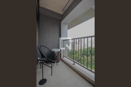 Varanda do Studio de kitnet/studio à venda com 1 quarto, 23m² em Cerqueira César, São Paulo