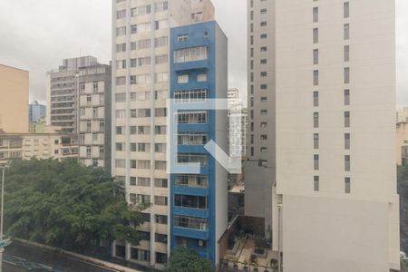 Vista da Sala de apartamento à venda com 2 quartos, 83m² em Vila Buarque, São Paulo